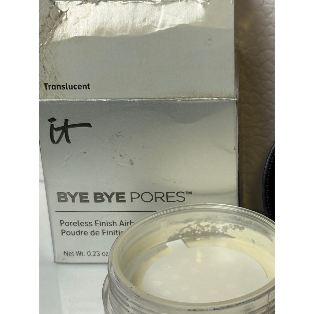 it Cosmetics Bye Bye Pores Poreless Finish Loose Setting Powder 6.8g-TRANSLUCENT